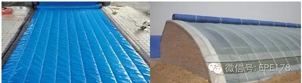 蔬菜大棚被珍珠棉夹层 保温 防水 防寒效果非常明显