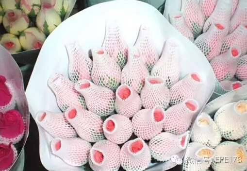 葡萄酒瓶网套 苹果网套 水果网套 玫瑰花网套 蔬菜网套各种防碰撞包装网套