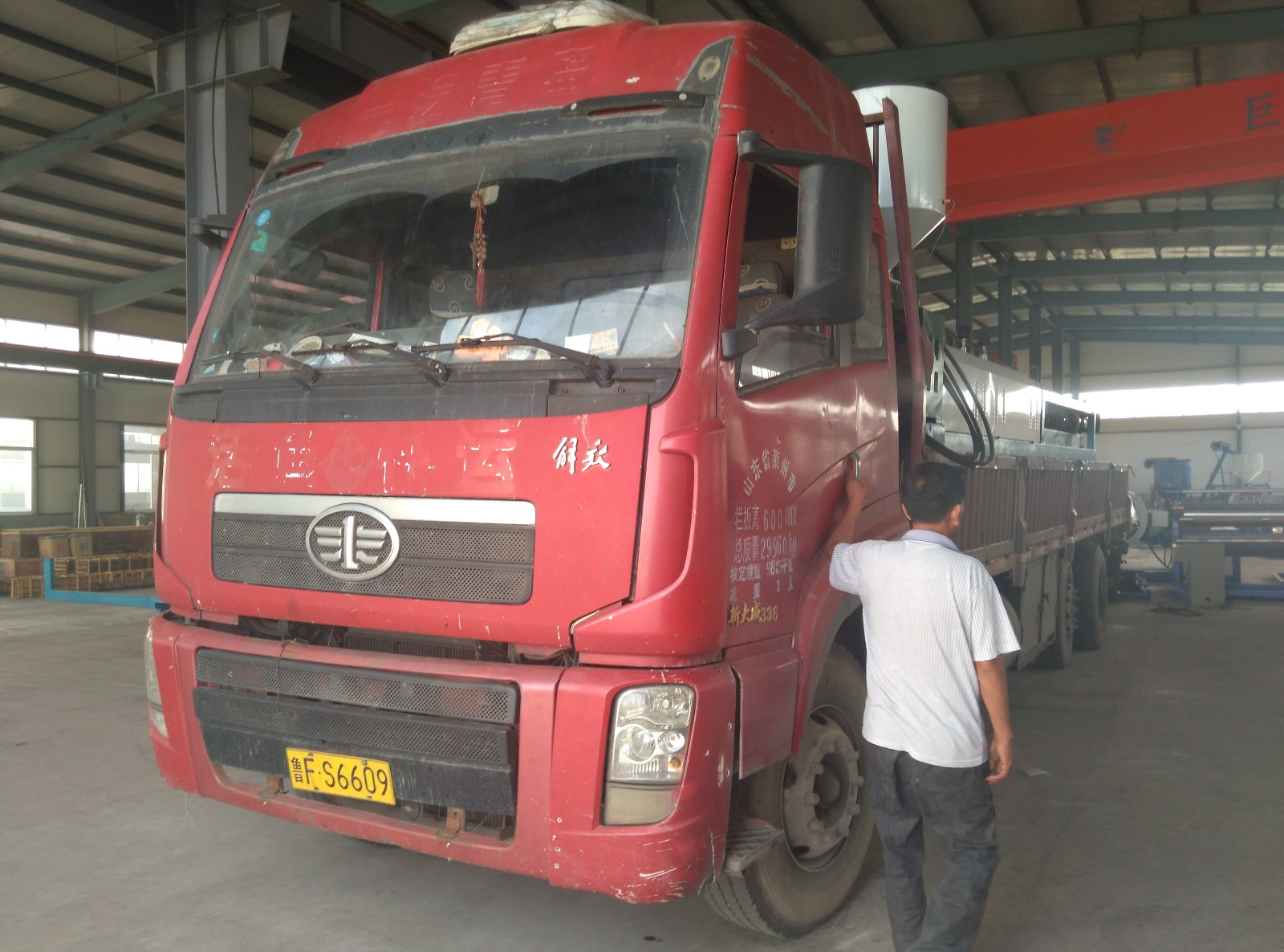 青岛105EPE珍珠棉机发货