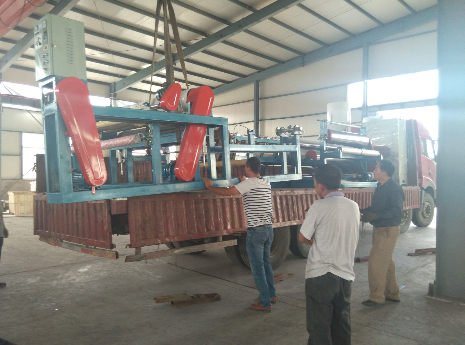 青岛105EPE珍珠棉机发货