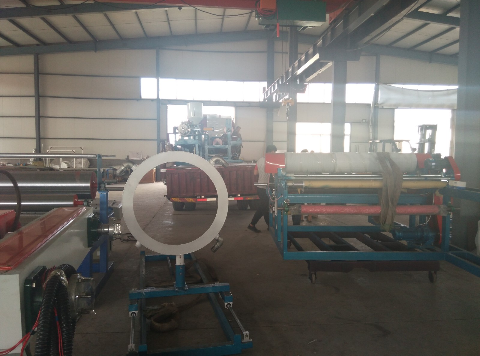 青岛105EPE珍珠棉机发货