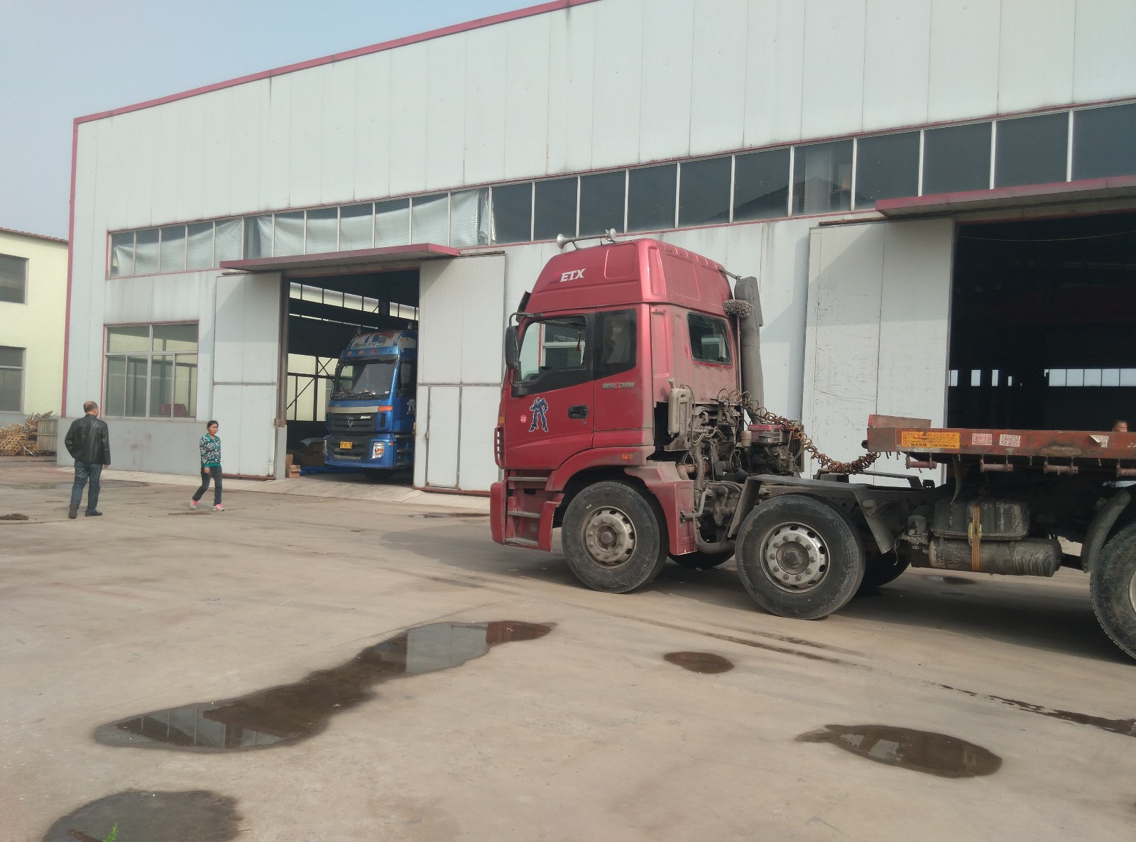 临沂高总200珍珠棉发泡机发货装车图片